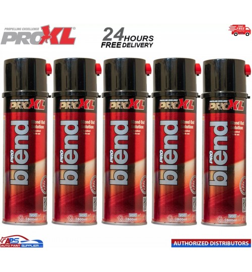 5x Proxl Pro Blend Blend Out Solution Fade Out Thinners 500ml Aerosol